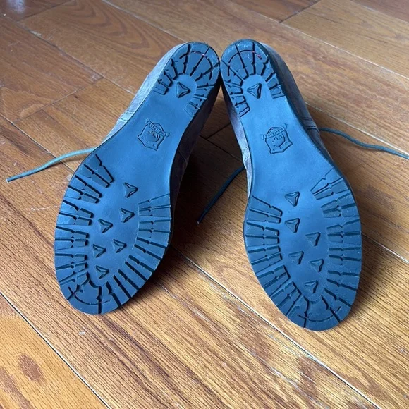 Trask Women’s Lia Suede Lace Up Wedge Ankle Booties - Picture 5 of 9